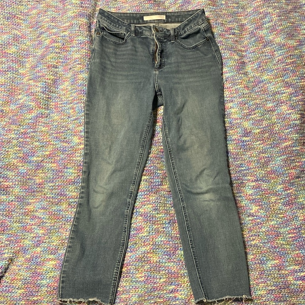 Lauren Conrad 8 high rise skinny ankle